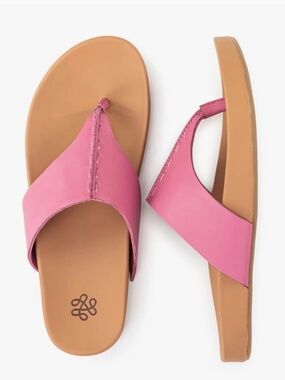 The Sak Everly Leather Sandal Mulberry SZ 9